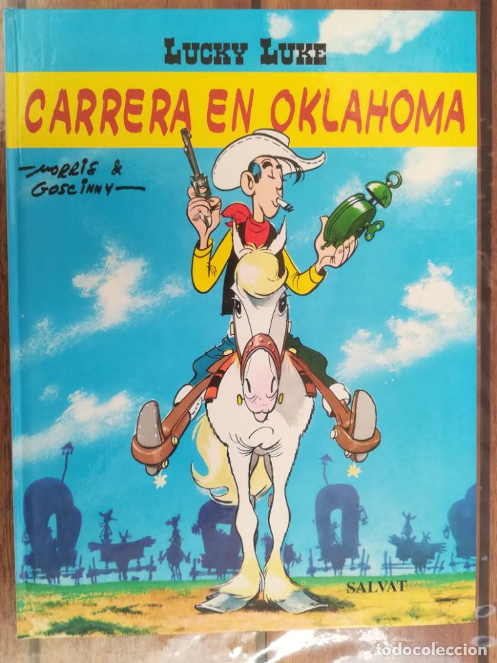 C&oacute;mics: LUCKY LUKE. CARRERA EN OKLAHOMA. SALVAT - Foto 1