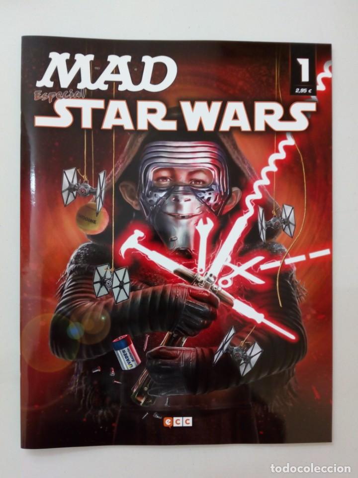 C&oacute;mics: MAD ESPECIAL STAR WARS n&ordm; 1. Mort Drucker, Sergio Aragon&eacute;s... ECC - Foto 1