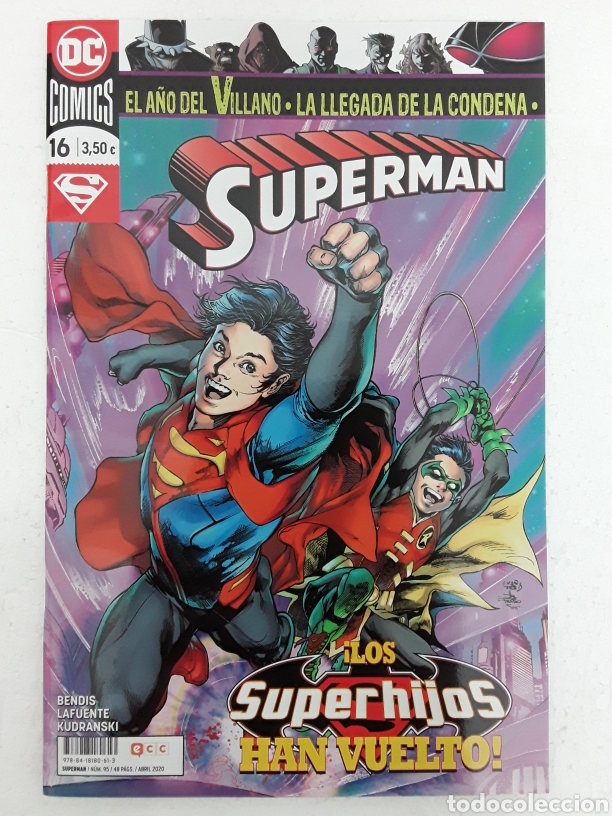C&oacute;mics: Superman 95 / 16 (grapa) - Bendis, Lafuente, Kudranski - ECC c&oacute;mics - Foto 1