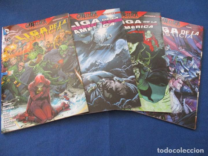 C&oacute;mics: DC / JLA &middot; LA GUERRA DE LA TRINIDAD de GEOFF JOHNS &middot; OBRA COMPLETA 4 N&Uacute;MEROS &middot; ECC - Foto 1