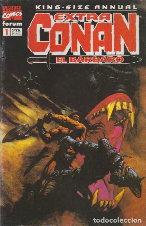 C&oacute;mics: Conan El B&aacute;rbaro (Extra - King Size Annual). Forum 1996. N&ordm; 1 - Foto 1