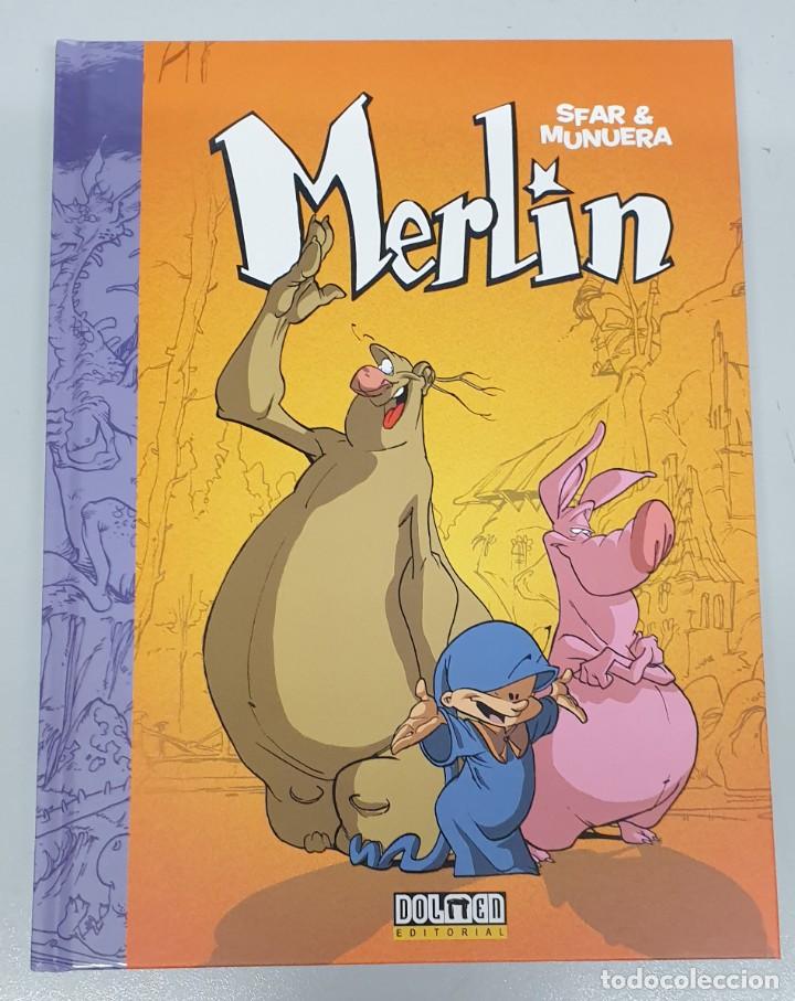C&oacute;mics: MERLIN INTEGRAL N&ordm; 1 / SFAR & MUNUERA - DOLMEN EDITORIAL - Foto 1