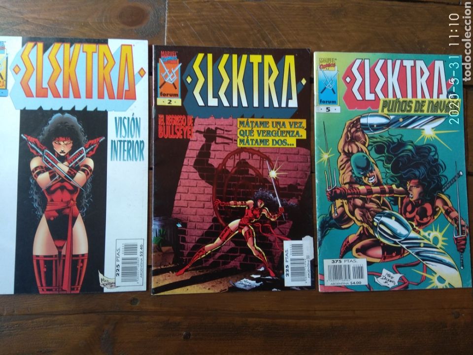 C&oacute;mics: Elektra n. 2, n. 3 y n. 5 - Foto 1