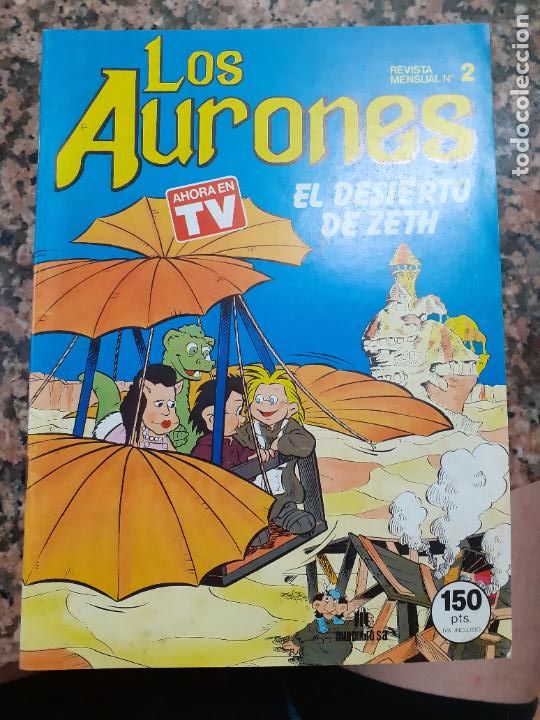 C&oacute;mics: LOS AURONES N&ordm; 2, COMIC A&ntilde;O 1987 - Foto 1