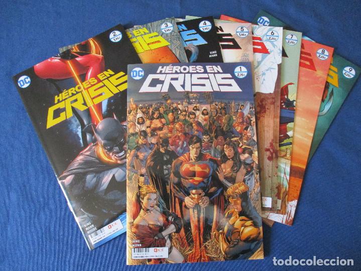 C&oacute;mics: DC / H&Eacute;ROES EN CRISIS de TOM KING &middot; OBRA COMPLETA 9 N&Uacute;MEROS &middot; ECC - NUEVOS