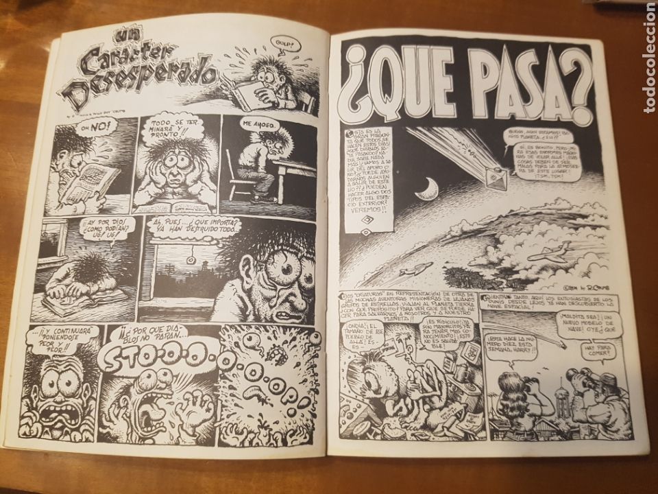 C&oacute;mics: C&oacute;mic Las Aventuras de R. Crumb Comix Underground USA 1978 - Foto 2