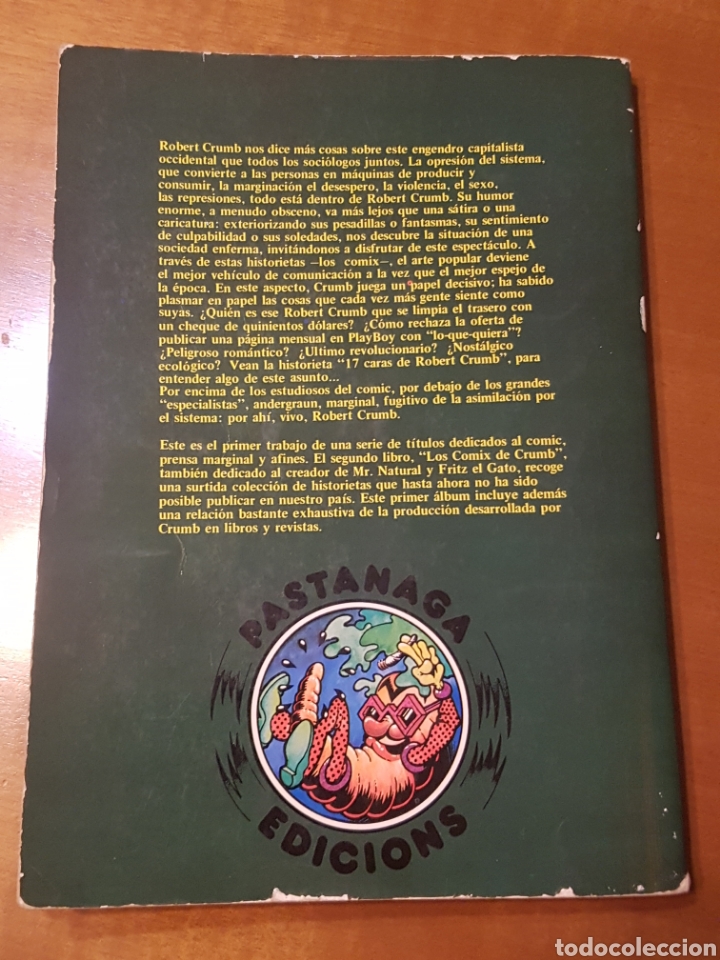 C&oacute;mics: C&oacute;mic Las Aventuras de R. Crumb Comix Underground USA 1978 - Foto 4