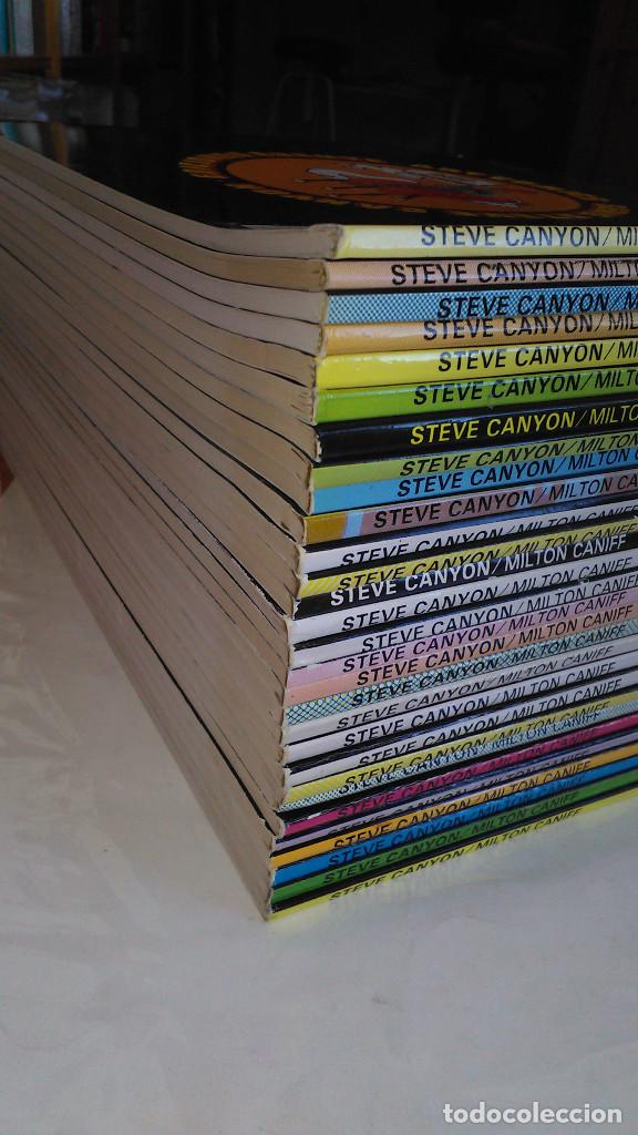 C&oacute;mics: * STEVE CANYON * EDICIONES ESEUVE 1988 * COMPLETA 29 N&ordm; IMPECABLES * - Foto 3