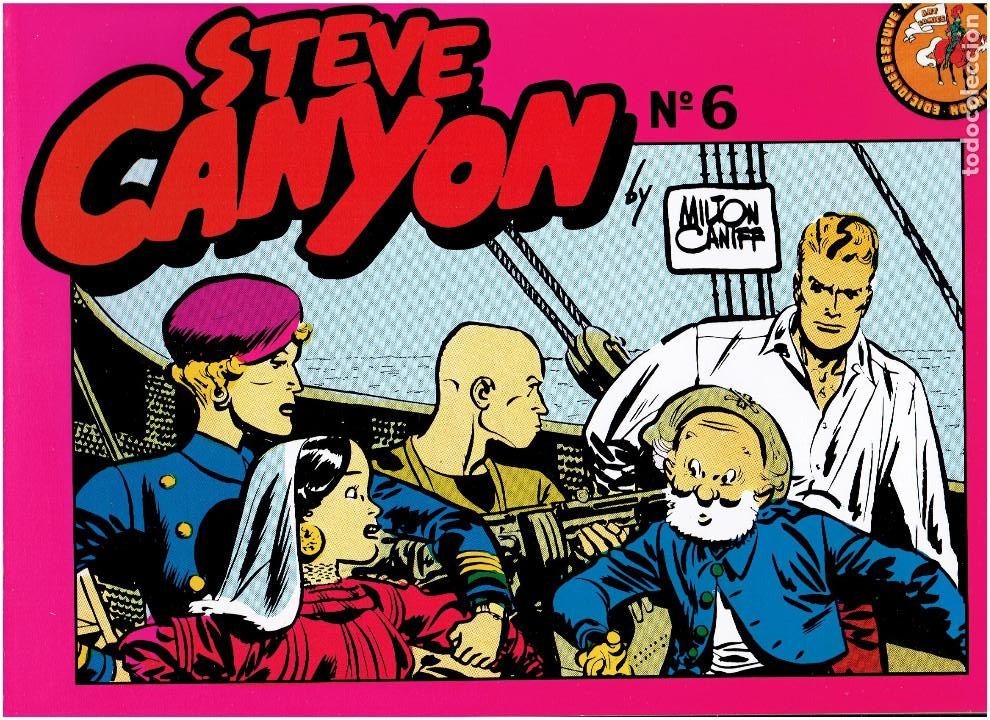 C&oacute;mics: * STEVE CANYON * EDICIONES ESEUVE 1988 * COMPLETA 29 N&ordm; IMPECABLES * - Foto 6