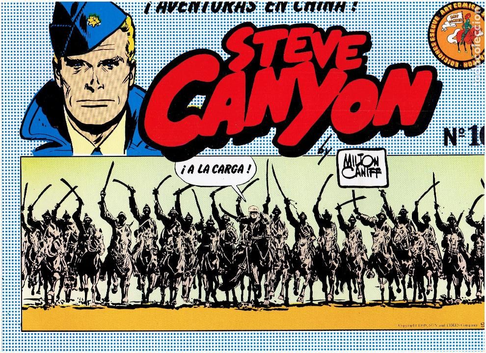 C&oacute;mics: * STEVE CANYON * EDICIONES ESEUVE 1988 * COMPLETA 29 N&ordm; IMPECABLES * - Foto 7