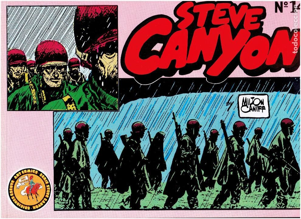 C&oacute;mics: * STEVE CANYON * EDICIONES ESEUVE 1988 * COMPLETA 29 N&ordm; IMPECABLES * - Foto 8