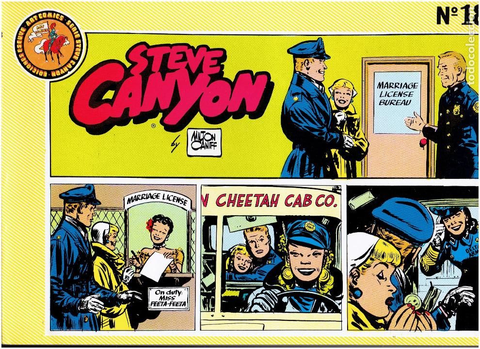 C&oacute;mics: * STEVE CANYON * EDICIONES ESEUVE 1988 * COMPLETA 29 N&ordm; IMPECABLES * - Foto 9