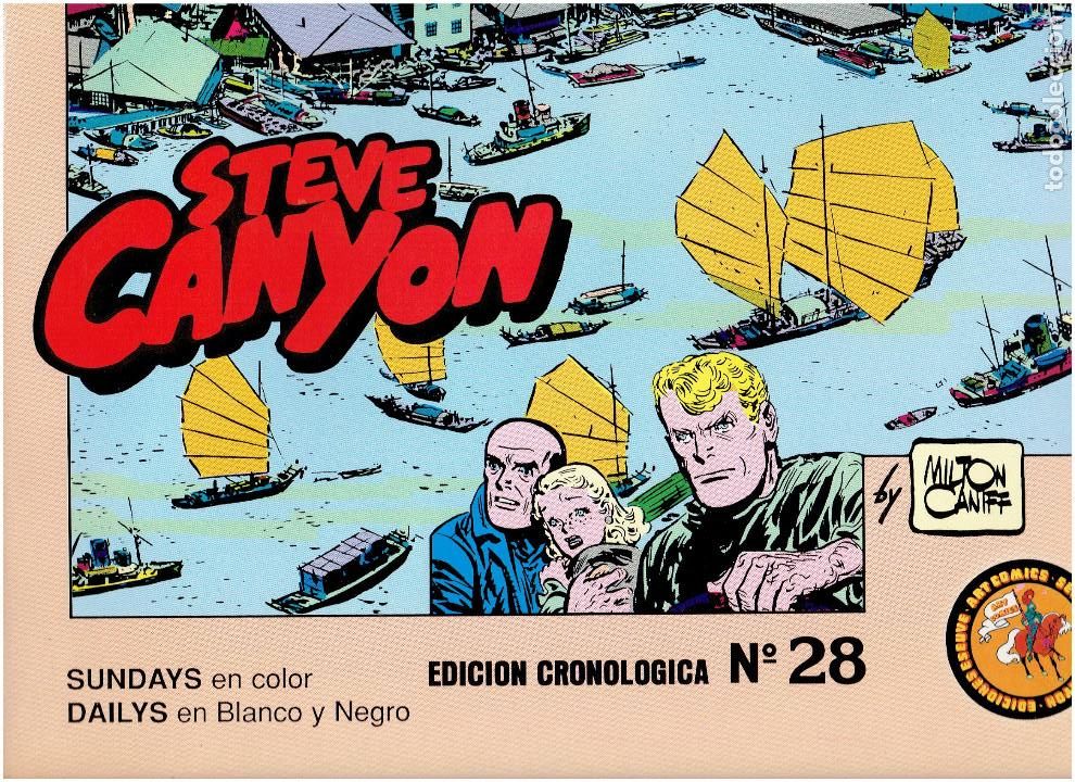 C&oacute;mics: * STEVE CANYON * EDICIONES ESEUVE 1988 * COMPLETA 29 N&ordm; IMPECABLES * - Foto 12