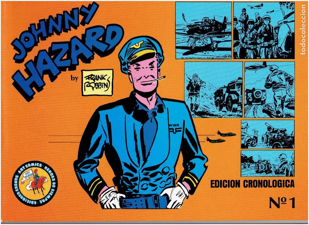 C&oacute;mics: * JOHNNY HAZARD * EDICIONES ESEUVE 1990 * COMPLETA 6 N&ordm; IMPECABLES * - Foto 4