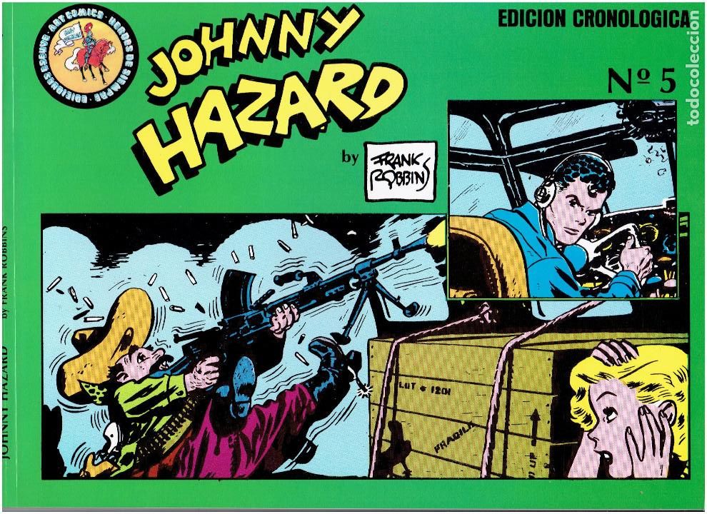 C&oacute;mics: * JOHNNY HAZARD * EDICIONES ESEUVE 1990 * COMPLETA 6 N&ordm; IMPECABLES * - Foto 8