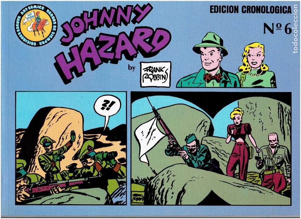 C&oacute;mics: * JOHNNY HAZARD * EDICIONES ESEUVE 1990 * COMPLETA 6 N&ordm; IMPECABLES * - Foto 9