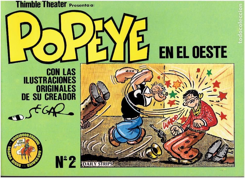 C&oacute;mics: * POPEYE * EDICIONES ESEUVE 1990 * COMPLETA 3 N&ordm; IMPECABLES * - Foto 5