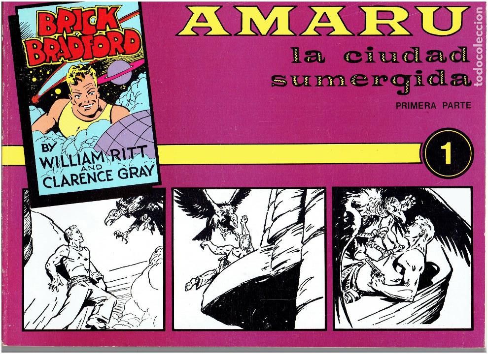 C&oacute;mics: * BRICK BRADFORD * EDICIONES ESEUVE 1983 * COMPLETA 10 N&ordm; IMPECABLES * - Foto 4