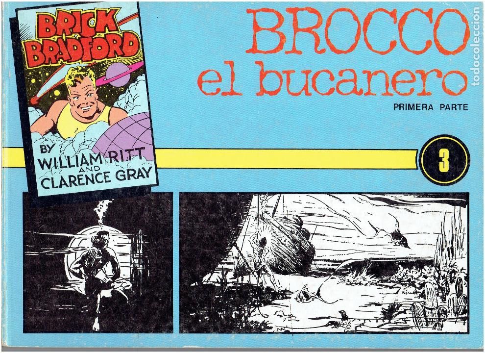 C&oacute;mics: * BRICK BRADFORD * EDICIONES ESEUVE 1983 * COMPLETA 10 N&ordm; IMPECABLES * - Foto 5