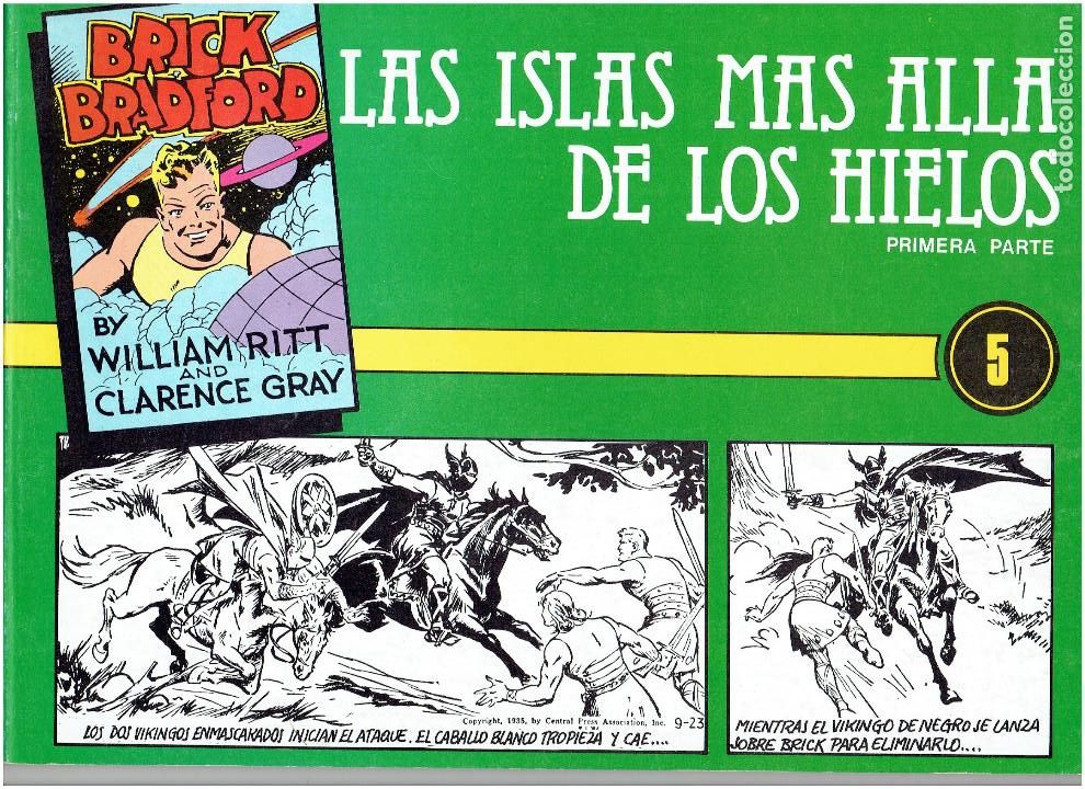 C&oacute;mics: * BRICK BRADFORD * EDICIONES ESEUVE 1983 * COMPLETA 10 N&ordm; IMPECABLES * - Foto 6