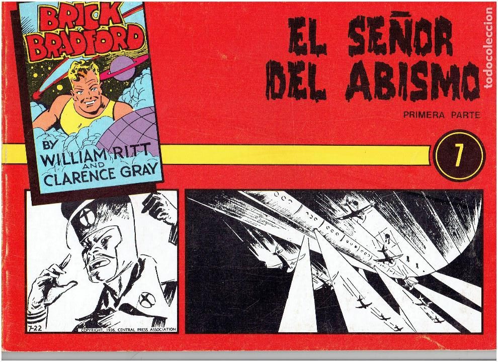 C&oacute;mics: * BRICK BRADFORD * EDICIONES ESEUVE 1983 * COMPLETA 10 N&ordm; IMPECABLES * - Foto 7