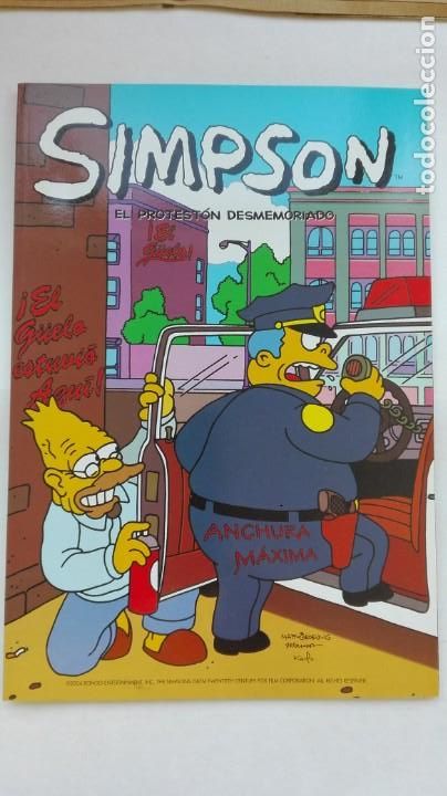 C&oacute;mics: ALBUM DE LOS SIMPSON : EL PROTESTON DESMEMORIADO. BOMGO GROUP, 2004 - Foto 1