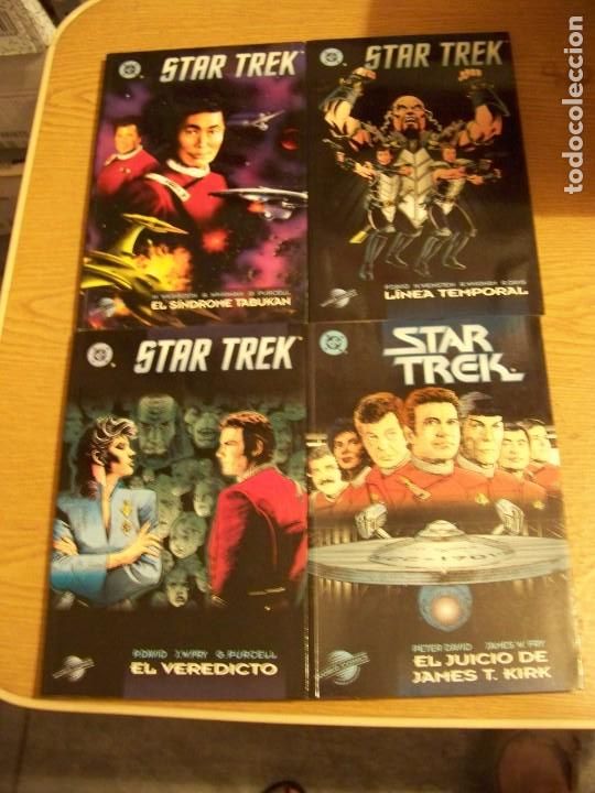 C&oacute;mics: 4 TOMOS STAR TREK WORLD COMICS