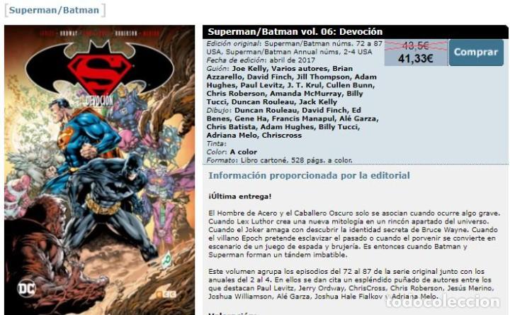superman batman - enemigos públicos, venganza, - Comprar Comics outras  editoras atuais no todocoleccion