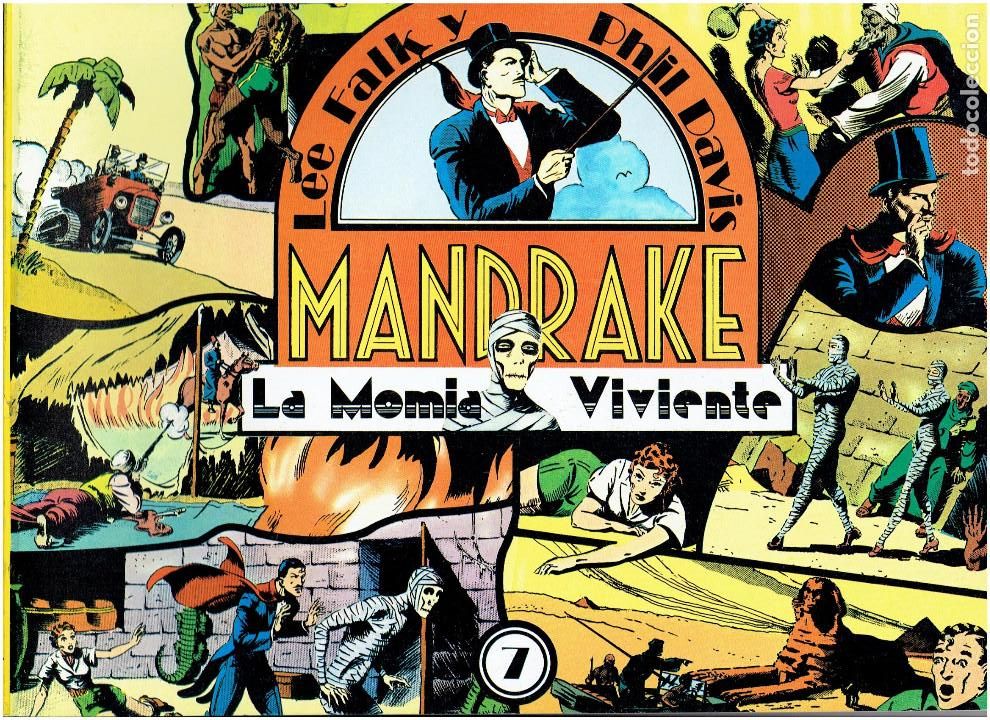 C&oacute;mics: * MANDRAKE * EDICIONES ESEUVE 1981 * COMPLETOS 12 N&ordm; IMPECABLES * - Foto 10