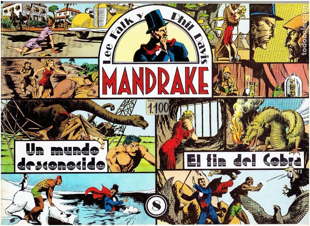 C&oacute;mics: * MANDRAKE * EDICIONES ESEUVE 1981 * COMPLETOS 12 N&ordm; IMPECABLES * - Foto 11