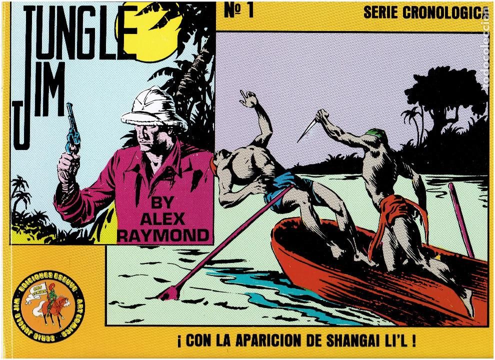 C&oacute;mics: * JUNGLE JIM * EDICIONES ESEUVE 1992 * COMPLETOS 2 N&ordm; IMPECABLES * - Foto 3