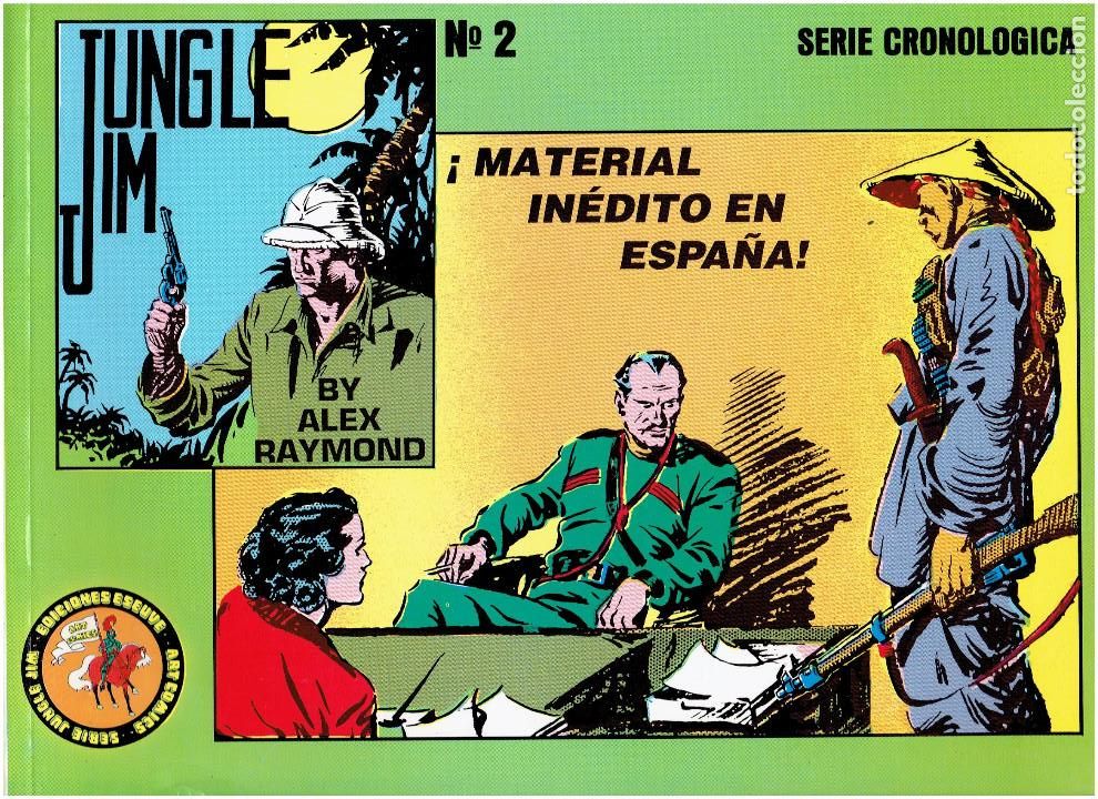 C&oacute;mics: * JUNGLE JIM * EDICIONES ESEUVE 1992 * COMPLETOS 2 N&ordm; IMPECABLES * - Foto 4