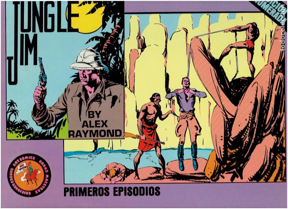 C&oacute;mics: * JUNGLE JIM * EDICIONES ESEUVE 1991 * EDICION NUMERADA N&ordm; 34 EXCELENTE * - Foto 1