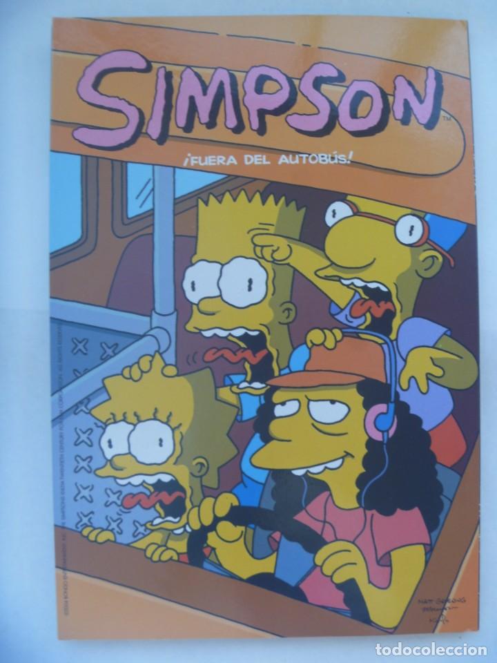 C&oacute;mics: ALBUM DE LOS SIMPSON : &iexcl; FUERA DEL AUTOBUS !. DE BONGO GROUP , 2004 - Foto 1