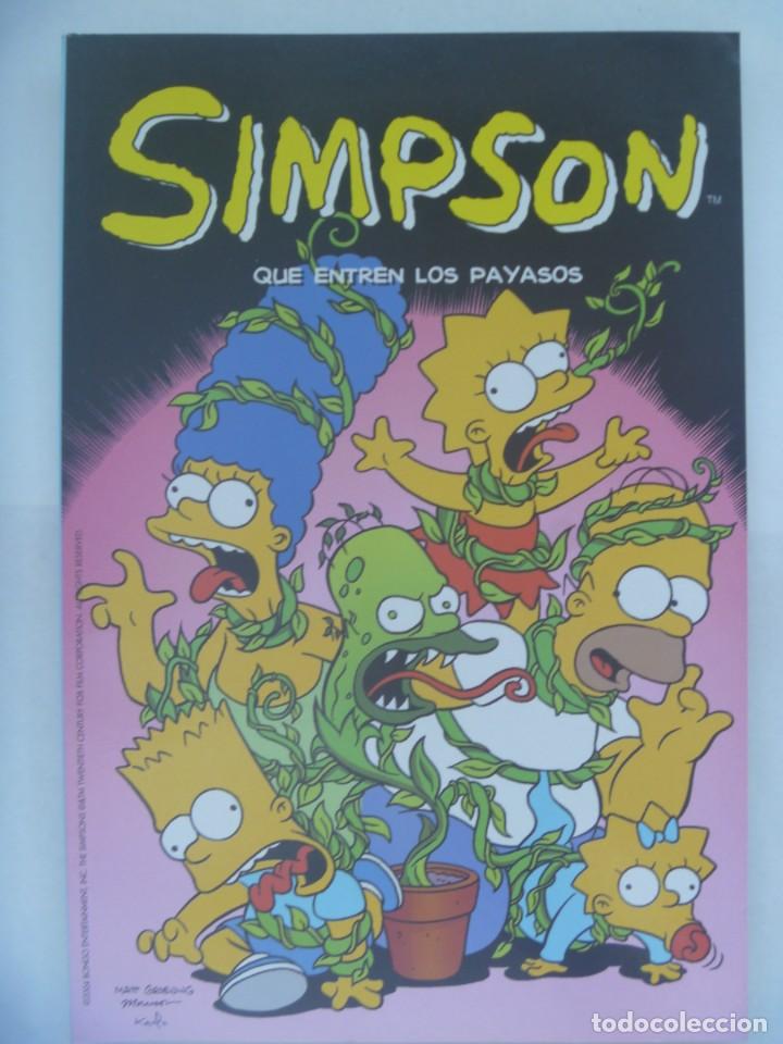C&oacute;mics: ALBUM DE LOS SIMPSON : QUE ENTREN LOS PAYASOS . DE BONGO GROUP , 2004 - Foto 1