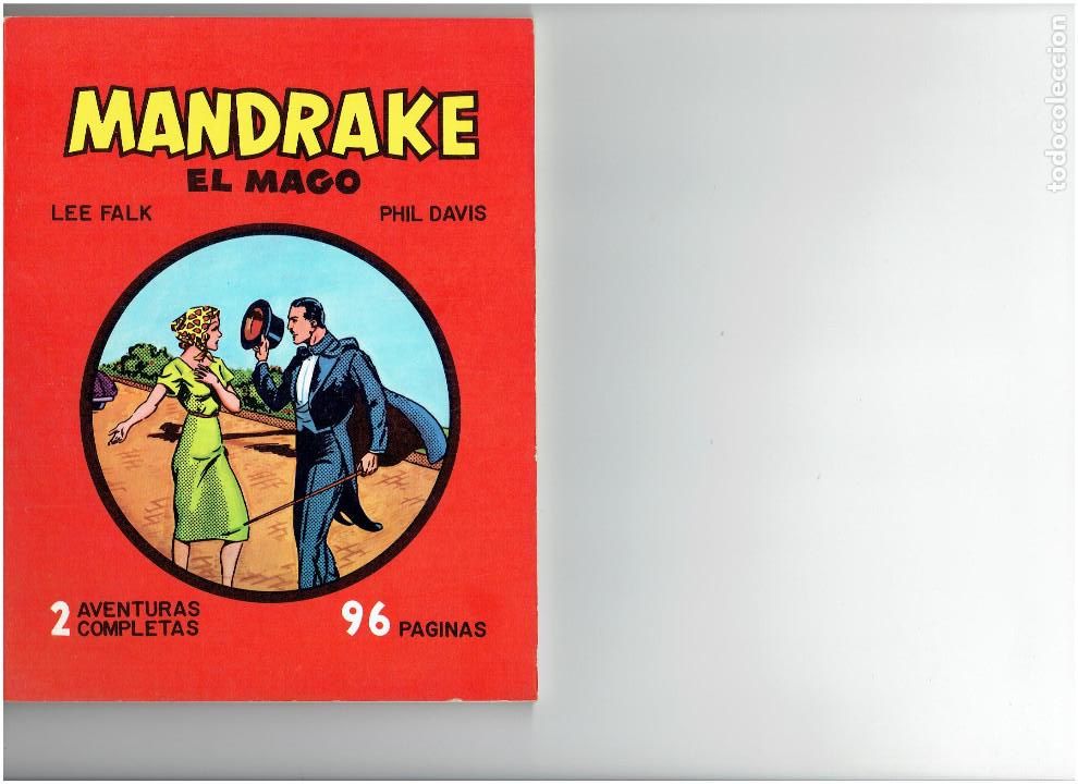 C&oacute;mics: * MANDRAKE EL MAGO * EDICIONES B O 1981 * 2 AVENTURAS COMPLETAS * IMPECABLE* - Foto 1