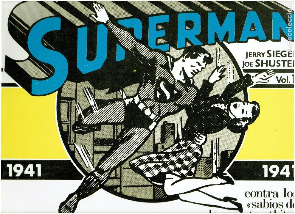 C&oacute;mics: * SUPERMAN * DISTRICOMIC 1983 * LOTE COMPLETO 2 N&ordm; IMPECABLES * - Foto 3