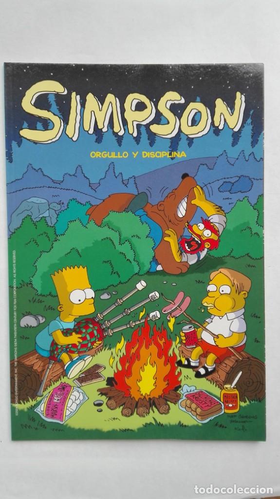 C&oacute;mics: ALBUM DE LOS SIMPSON : ORGULLO Y DISCIPLINA . DE BONGO GROUP 2004 - Foto 1