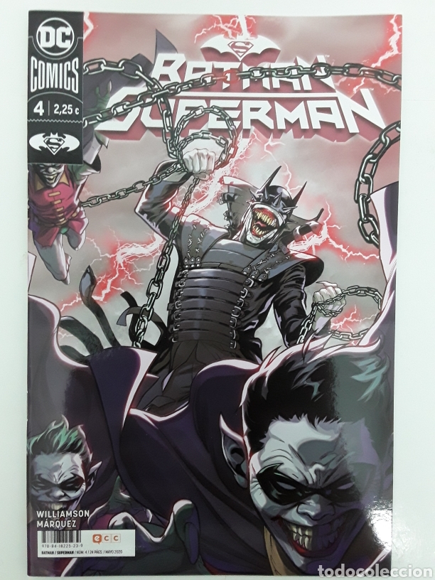 C&oacute;mics: Batman / Superman 4 (grapa Mayo 2020) - Williamson, M&aacute;rquez - ECC c&oacute;mics - Foto 1