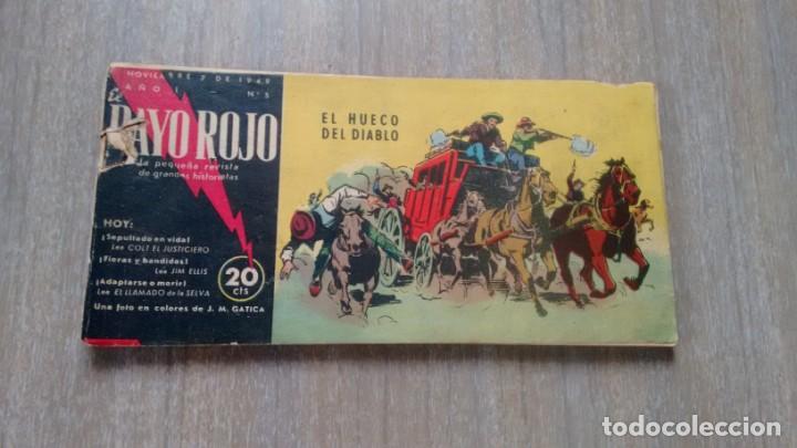 C&oacute;mics: RAYO ROJO - NUMERO 5 - EDITORIAL ABRIL - - Foto 1