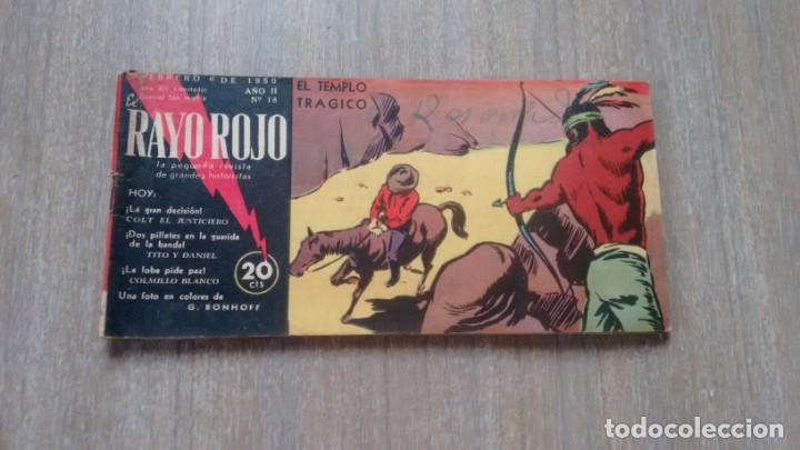 C&oacute;mics: RAYO ROJO - NUMERO 18 - EDITORIAL ABRIL - - Foto 1