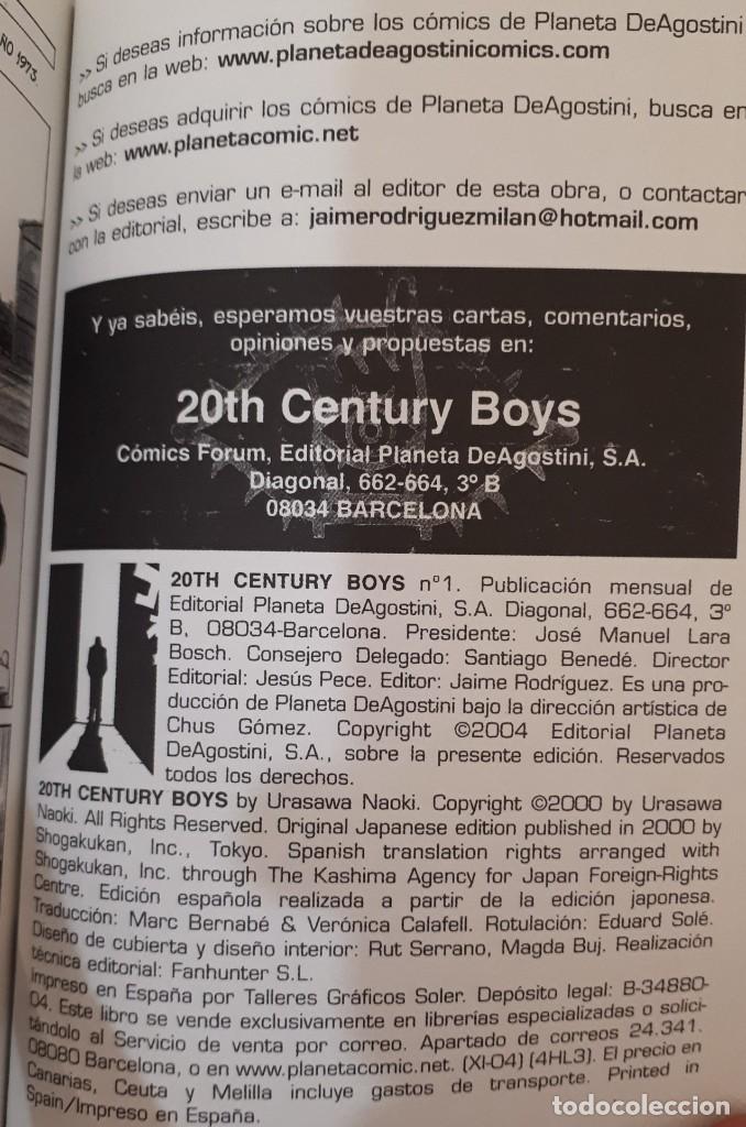 C&oacute;mics: 20 th century boys Libro 1 &ndash; Naoki Urasawa - Foto 2