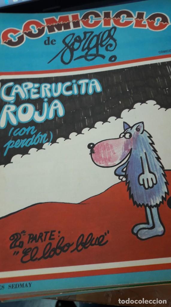 C&oacute;mics: COMICICLO N&deg; 2 DE FORGES CAPERUCITA ROJA EDIT SEDMAY - Foto 1