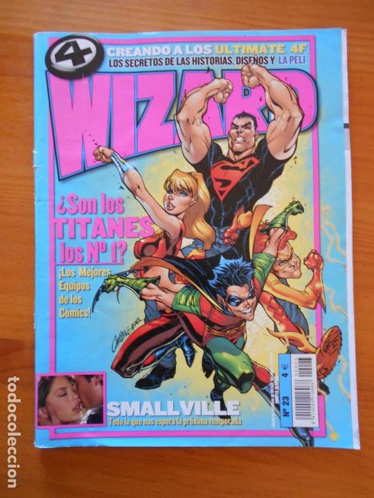 C&oacute;mics: WIZARD N&ordm; 23 - TITANES - SMALLVILLE - ULTIMATE 4F (H1) - Foto 1