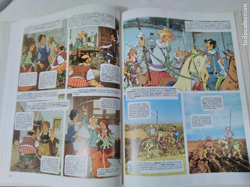 C&oacute;mics: C&oacute;mic Don Quijote de la Mancha. Sedmay Ediciones.1.979. - Foto 4
