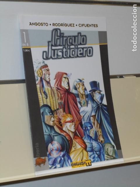 C&oacute;mics: CIRCULO JUSTICIERO N&ordm; 1 DE 6 PEDRO ANGOSTO - DOLMEN - OFERTA