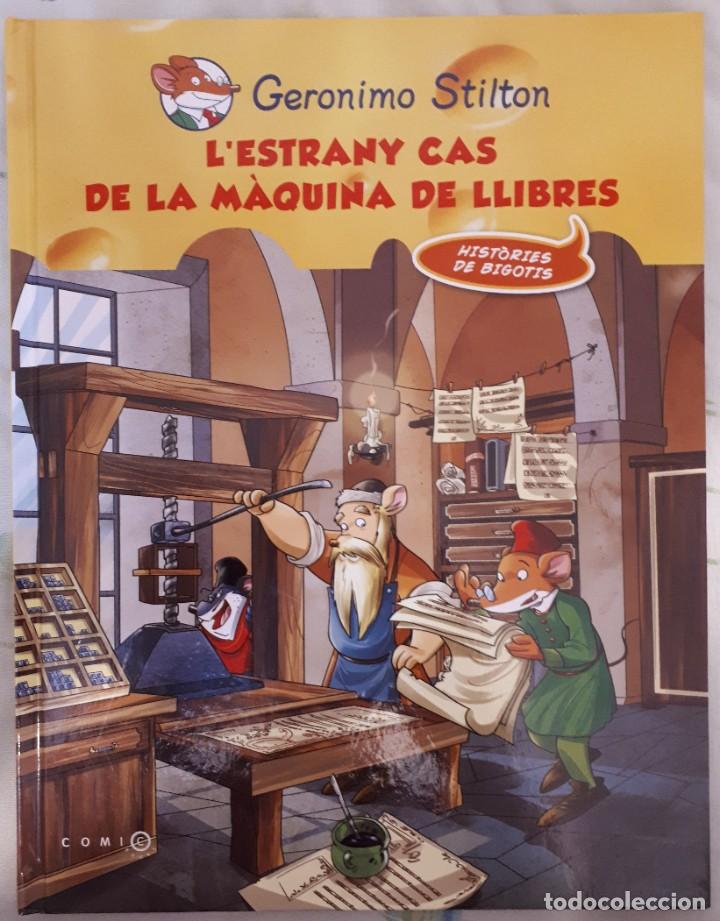 C&oacute;mics: L&rsquo;estrany cas de la m&agrave;quina de llibres &ndash; Geronimo Stilton - Foto 1