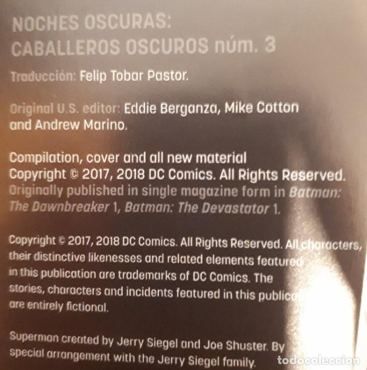 C&oacute;mics: Noches oscuras: Caballeros oscuros 3 - Foto 2