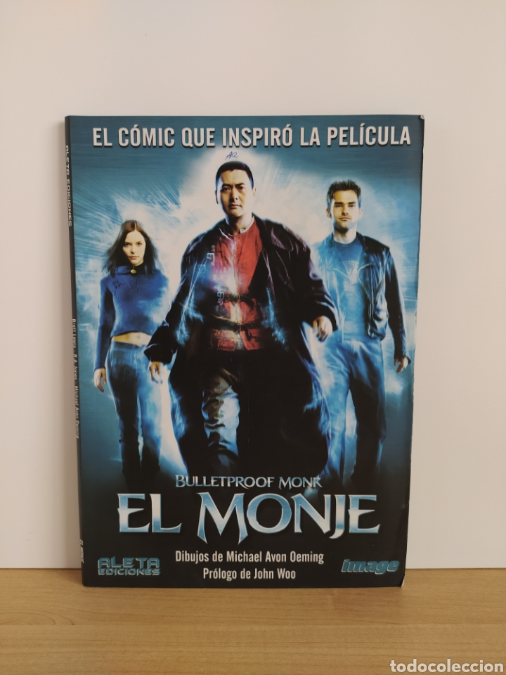 C&oacute;mics: EL MONJE EL COMIC QUE INSPIRO LA PELICULA MICHAEL AVON OEMING ALETA EDICIONES IMAGE - Foto 1