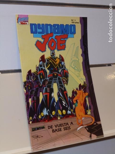 C&oacute;mics: DYNAMO JOE N&ordm; 1 DE VUELTA A BASE SEIS FIRST COMICS - TEBEOS SA - Foto 1